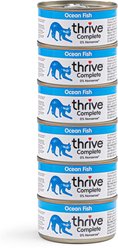 Thrive Ocean Fish Bits in Broth Wet Cat Food, 75-g can, case of 6
