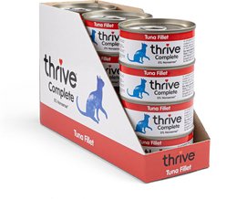 Thrive Tuna Bits in Broth Wet Cat Food, 75-g can, case of 12