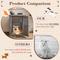 Show in main carousel: KAMABOKO Weatherproof Single Door Furniture Polypropylene Indoor & Outdoor Dog House, Grey slide 4 of 6