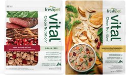 Variety Pack - Freshpet Vital Beef & Lamb, 5.5-lb bag, 2 count + Fresh Cuts Chicken Recipe Fresh Dog Food, 4.5-lb bag, 2 count