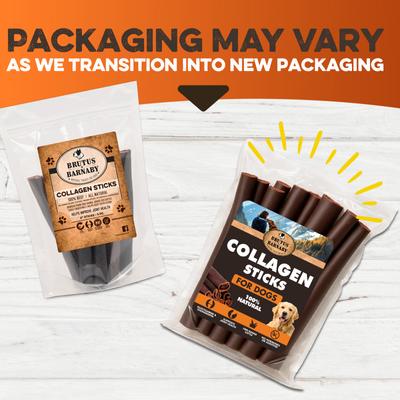 Show full view: Brutus & Barnaby 6-in Thick Beef Collagen Sticks Dog Treats, 12 count slide 3 of 10