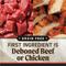 Show in main carousel: Merrick Backcountry Grain-Free Real Beef & Chicken Dinner Variety Pack Wet Dog Food, 12.7-oz can, case of 12 slide 5 of 12