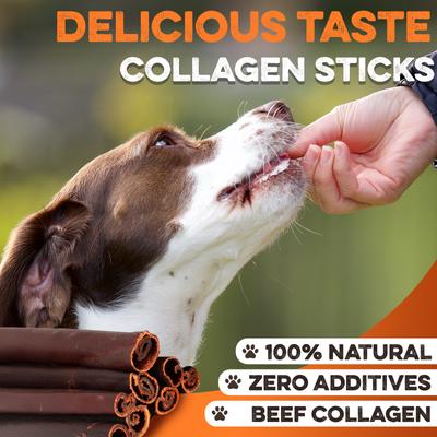 Show full view: Brutus & Barnaby 6-in Thick Beef Collagen Sticks Dog Treats, 12 count slide 4 of 10