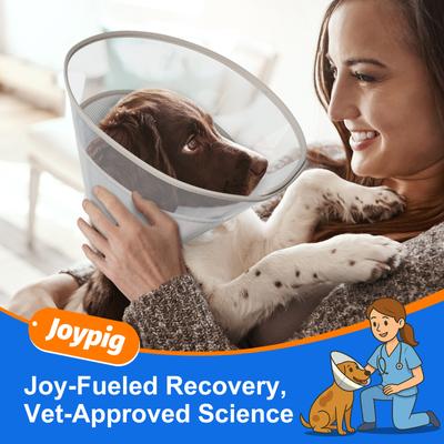 Show full view: Supet Soft Protect Edge Recovery Cone for Dogs, Grey, X-Small: 9.5 to 11.5-in neck slide 7 of 9