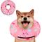 Show in main carousel: Supet Inflatable Recovery Cone Collar for Dogs, Pink, Large slide 1 of 8