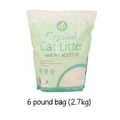 Show full view: Kitty City PH Crystals Unscented Silicone Cat Litter, 6-lb bag slide 3 of 12