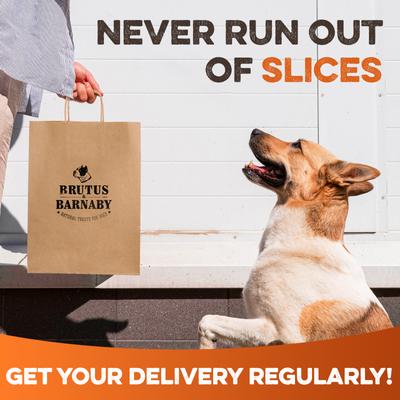 Show full view: Brutus & Barnaby Sweet Potato Half Slices Grain-Free Dehydrated Dog Treats, 10-oz bag slide 4 of 10