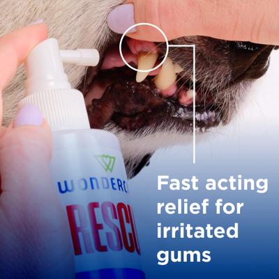 Show full view: Wondercide Rescue Oral Spray Liquid Supplement for Dogs & Cats, 8-fl oz slide 4 of 8