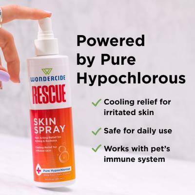 Show full view: Wondercide Rescue Skin Spray Liquid Supplement for Dogs & Cats, 8-fl oz slide 7 of 8