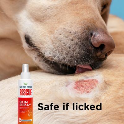 Show full view: Wondercide Rescue Skin Spray Liquid Supplement for Dogs & Cats, 8-fl oz slide 6 of 8