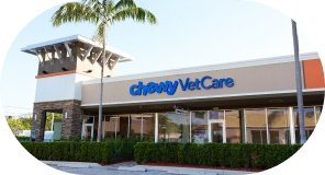 The exterior of Chewy Vet Care Delray Beach