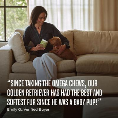 Show full view: WagWell Ahiflower Omega Chews Supplement for Dogs, 60 count slide 6 of 10