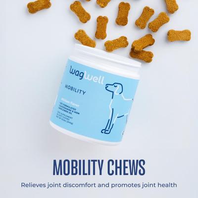 Show full view: WagWell Mobility Chews Supplement for Dogs, 60 count slide 3 of 10