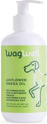 WagWell Ahiflower Omega Oil Liquid Supplement for Dogs, 8-fl oz bottle