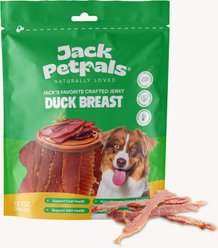 Jack PetPals Jack’s Favorite Crafted Grain-Free Duck Breast Jerky Dog Treats, 12-oz slide 2 of 8