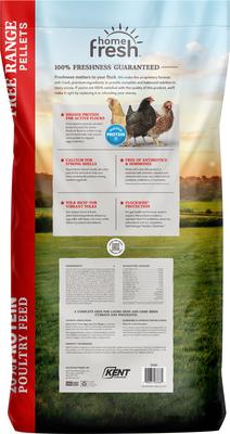 Show full view: Kent / Blue Seal Home Fresh Extra Egg Layer Free Range Pellet Chicken Feed, 40-lb bag slide 3 of 10