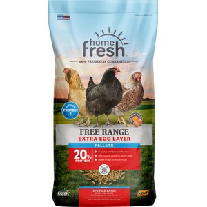 Kent / Blue Seal Home Fresh Extra Egg Layer Free Range Pellet Chicken Feed, 40-lb bag