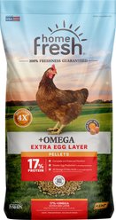 Kent / Blue Seal Home Fresh Extra Egg Layer Omega Pellet Chicken Feed, 50-lb bag