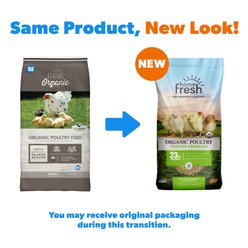 Kent / Blue Seal Home Fresh Organic Starter Broiler 23% Protein Crumble Chicken Food, 40-lb bag slide 2 of 9