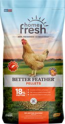 Kent / Blue Seal Home Fresh Better Feather 18% Protein Poultry Food, 40-lb bag