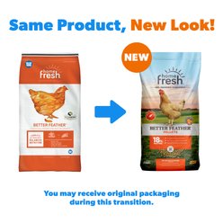 Kent / Blue Seal Home Fresh Better Feather 18% Protein Poultry Food, 40-lb bag slide 2 of 9