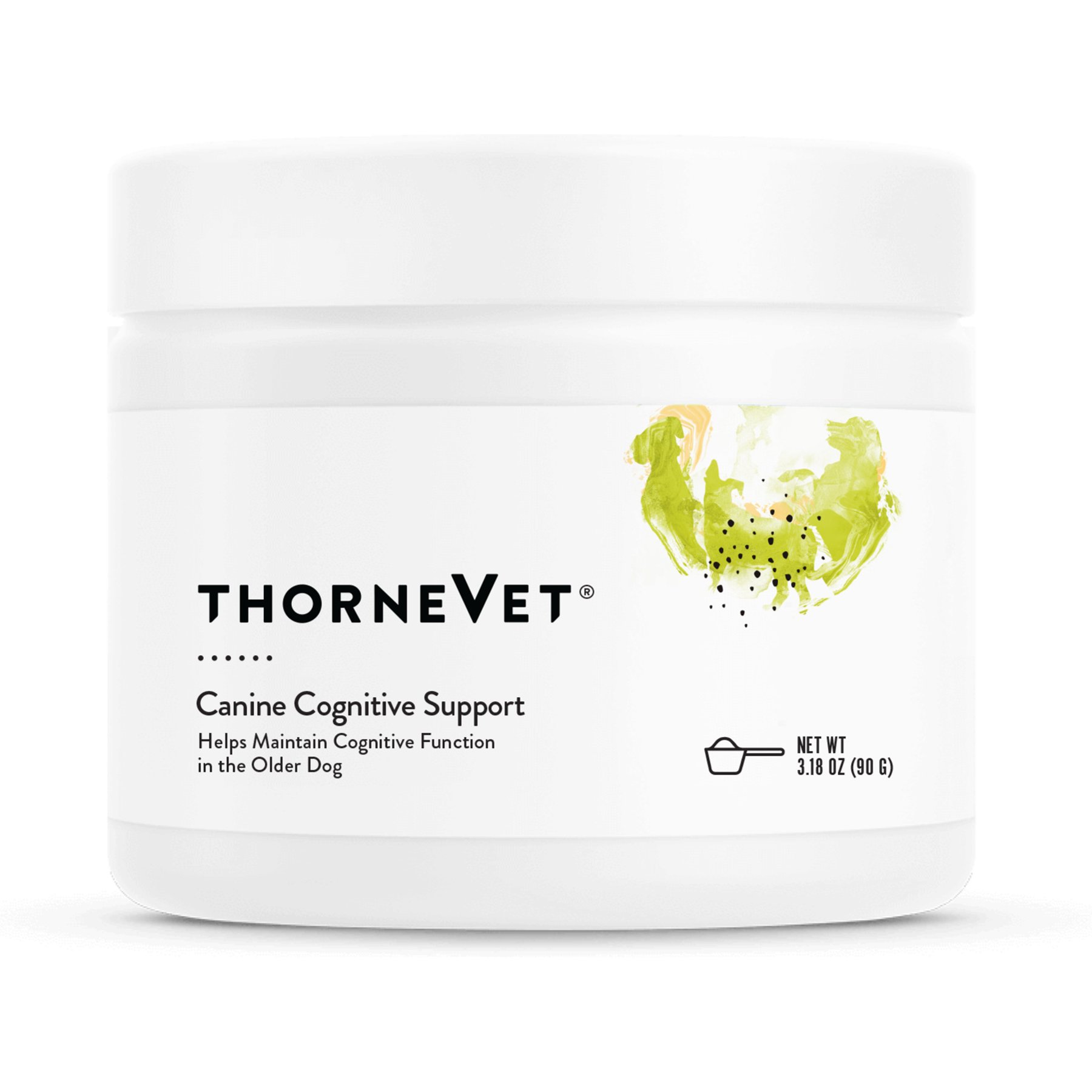 ThorneVET Canine Cognitive Support Powder Supplement for Dogs, 90 scoops