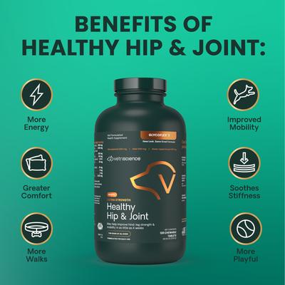 Show full view: VetriScience GlycoFlex Stage III Chicken Flavored Chewable Tablets Joint Supplement for Dogs, 120 count slide 7 of 11