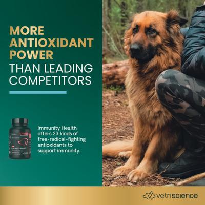 Show full view: VetriScience Immune Plus Immunity Support for Small Dogs, 60 count slide 4 of 11