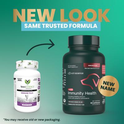 Show full view: VetriScience Immune Plus Immunity Support for Small Dogs, 60 count slide 3 of 11