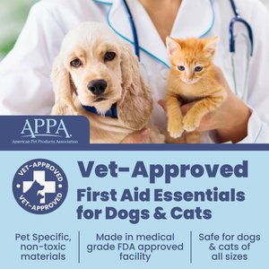 Rubyloo Vet-Reviewed Emergency Supplies First Aid Kit for Dogs & Cats
