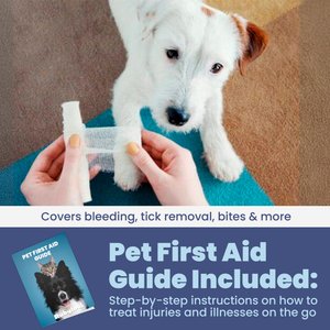 Rubyloo Vet-Reviewed Emergency Supplies First Aid Kit for Dogs & Cats