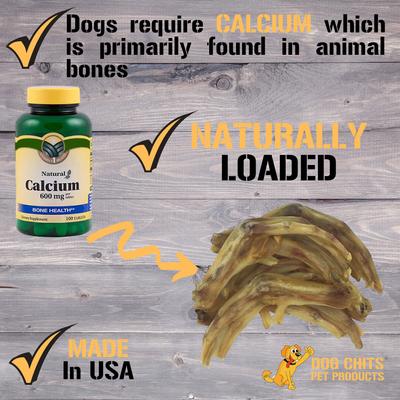 Show full view: Dog Chits Nails Removed Duck Feet Dog Natural Chew Treats, 6.7-lb box slide 7 of 9