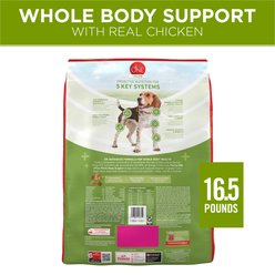 Purina ONE Whole Body Support Chicken Dry Dog Food, 16.5-lb. bag slide 2 of 7