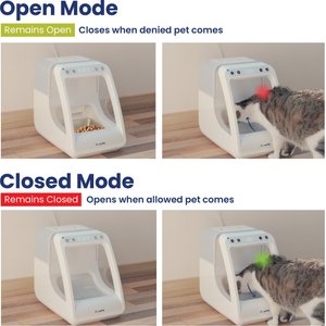 PawsPik Automatic Microchip RFID Dog & Cat Feeder, 16-cup