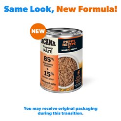 ACANA Premium Pate Puppy in Bone Broth Grain-Free Wet Dog Food, 12.8-oz can, case of 12 slide 2 of 9