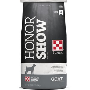 Purina Honor Show GR 17P DX Pellets Goat Feed, 50-lb bag