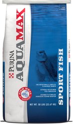 Purina AquaMax Sport Fish MVP Extruded Fish Food, 50-lb bag