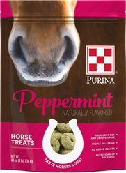 Purina Peppermint Horse Treats, 3-lb bag