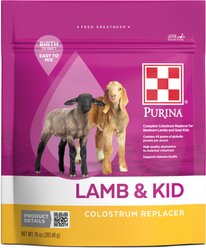 Purina Lamb & Kid Colostrum Replacer Powder Farm Feed, 10-oz bag