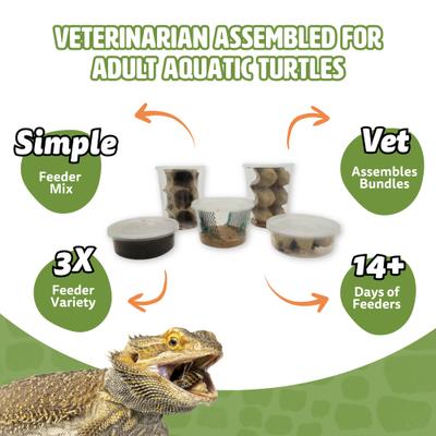 Show full view: Fluker's 2 Week Adult Aquatic Turtles Meal Plan, bundle slide 3 of 6