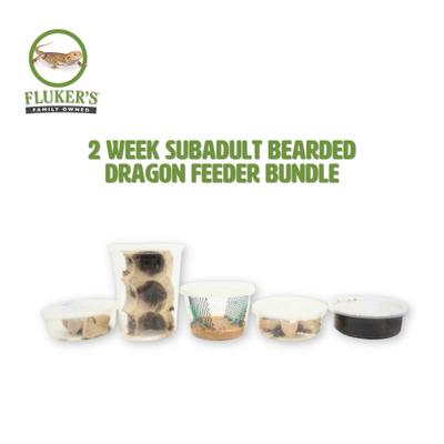 Show full view: Fluker's 2 Week Subadult Bearded Dragons & Lizard Meal Plan, bundle slide 2 of 6