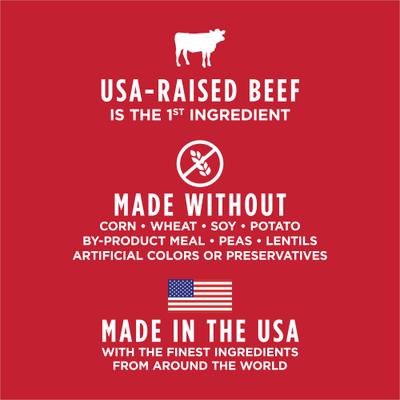 Show full view: Instinct Raw Boost Whole Grain Real Beef & Barley Recipe Dry Dog Food, 20-lb bag slide 6 of 10