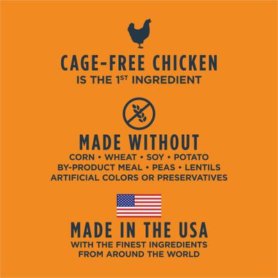 Show full view: Instinct Raw Boost Whole Grain Gut Health Recipe with Real Chicken Dry Dog Food, 18-lb bag slide 6 of 10