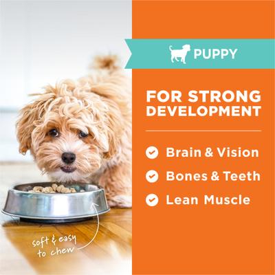 Show full view: Instinct Raw Meals Cage-Free Chicken Recipe Grain-Free Puppy Freeze-Dried Dog Food, 25-oz bag slide 6 of 10