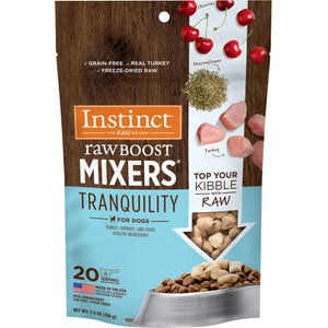 Instinct Freeze-Dried Raw Boost Mixers Grain-Free Tranquility Dog Food Topper, 5.5-oz bag