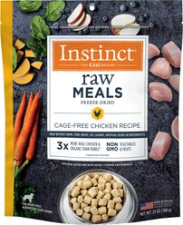 Instinct Raw Meals Cage-Free Chicken Recipe Grain-Free Adult Freeze-Dried Dog Food, 25-oz bag