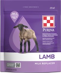 Purina Lamb Milk Replacer Powder Sheep Feed, 8-lb bag