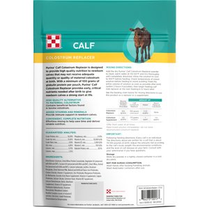 Purina Calf Colostrum Replacer Powder Cattle Feed, 12.3-oz bag