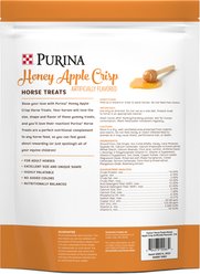 Purina Honey Apple Crisp Horse Treats, 3-lb bag slide 2 of 2