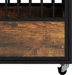 Yitahome Furniture-Style Dog Crate with Swivel Wheels, 43.3-in slide 2 of 8